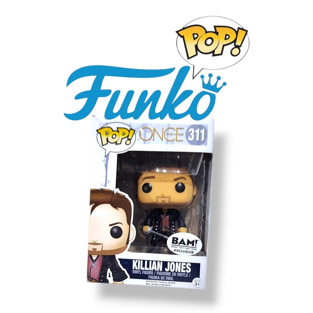 Funko- Once Upon a Time; Killian Jones AKA Captain Hook